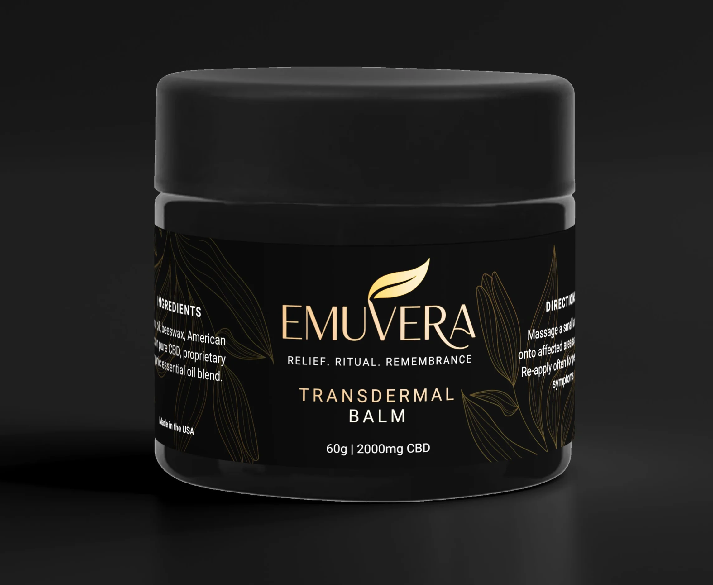 Emuvera Transdermal Balm